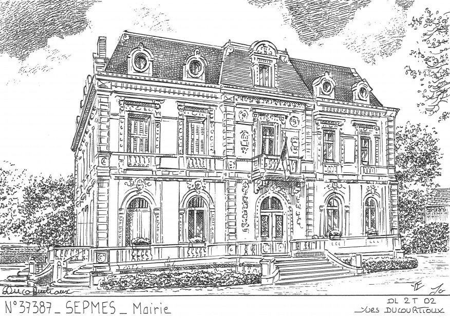 N 37387 - SEPMES - mairie