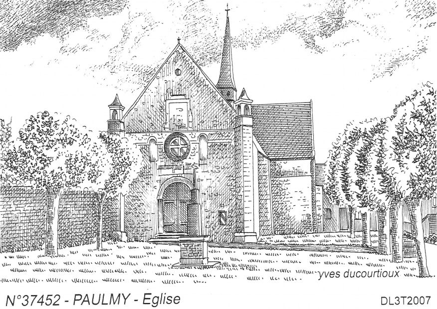 N 37452 - PAULMY - �glise