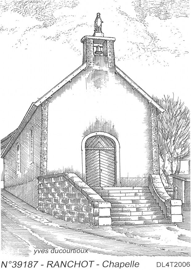N 39187 - RANCHOT - chapelle