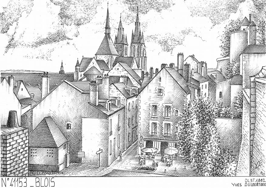 N 41153 - BLOIS - vue