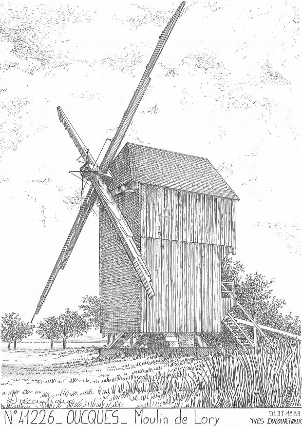 N 41226 - OUCQUES LA NOUVELLE - moulin de lory