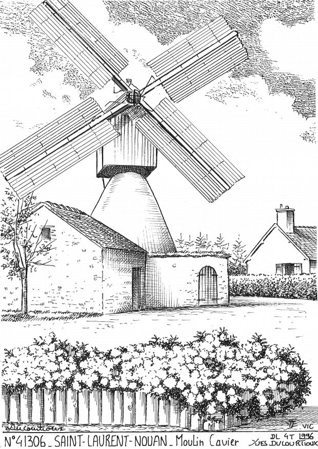 N 41306 - ST LAURENT NOUAN - moulin cavier