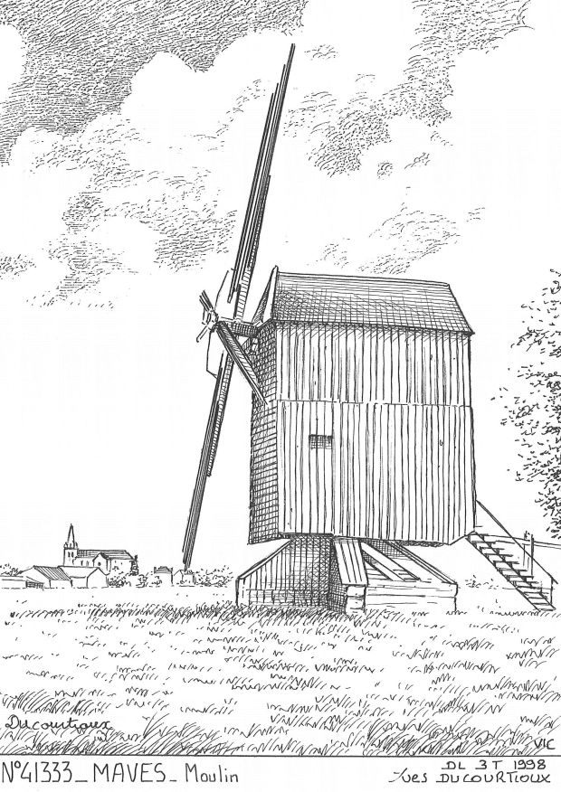N 41333 - MAVES - moulin