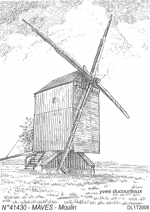 N 41430 - MAVES - moulin