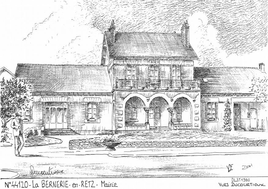 N 44120 - LA BERNERIE EN RETZ - mairie