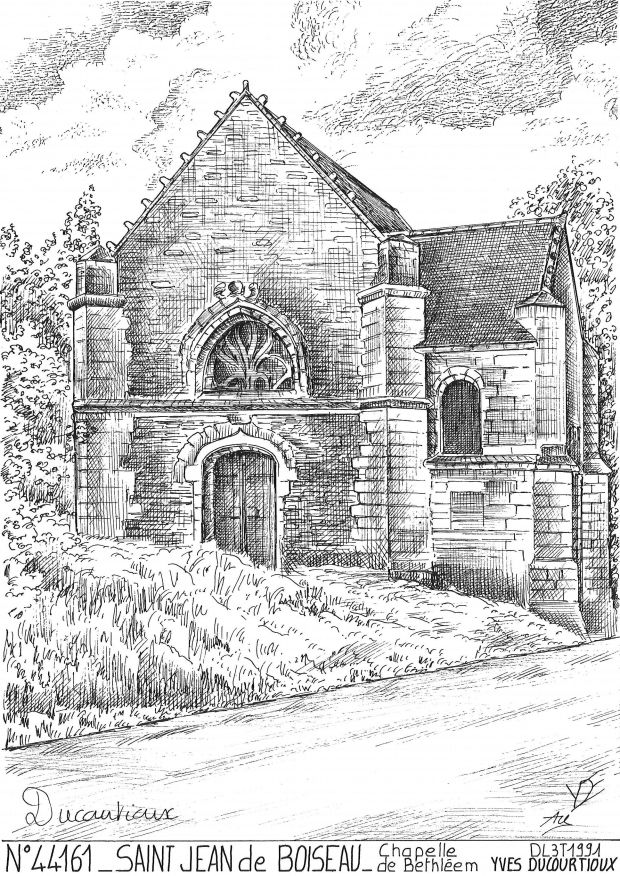 N 44161 - ST JEAN DE BOISEAU - chapelle de bethl�em