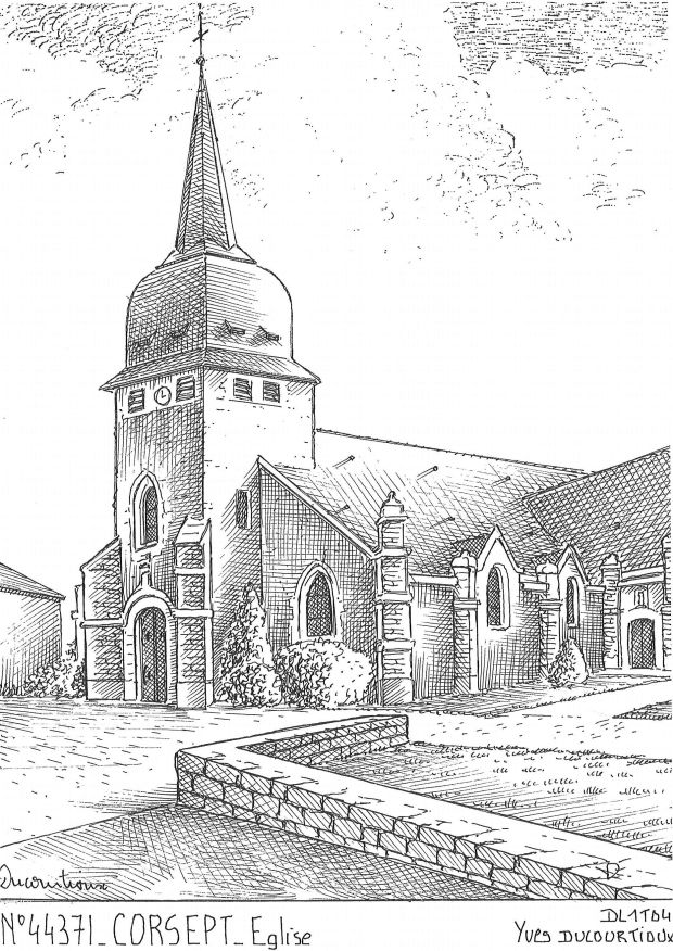 N 44371 - CORSEPT - �glise