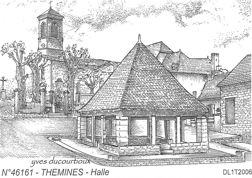 N 46161 - THEMINES - halle