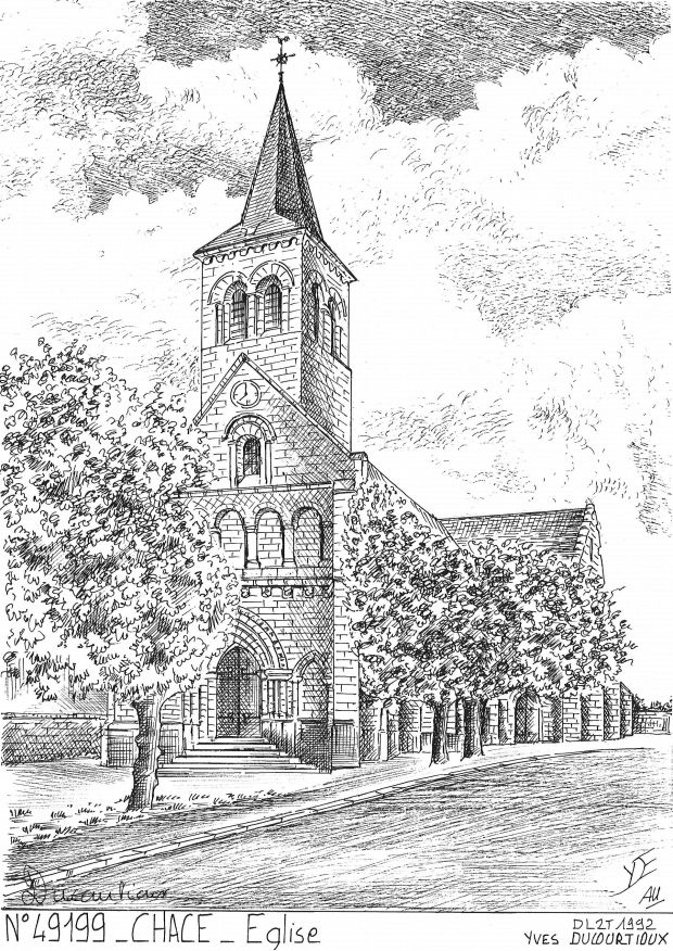 N 49199 - CHACE - �glise