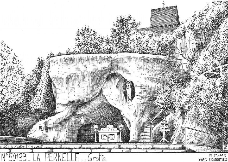 N 50193 - LA PERNELLE - grotte