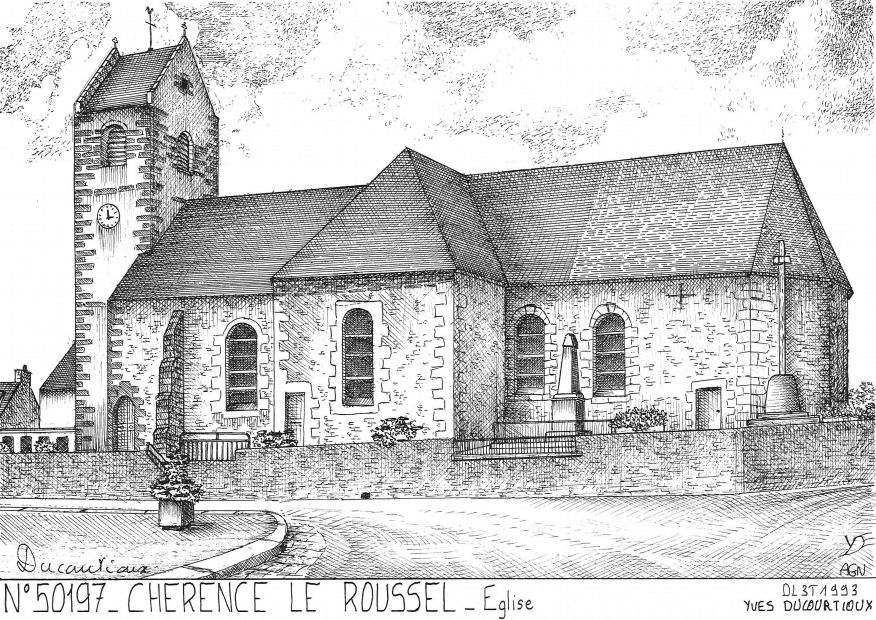 N 50197 - CHERENCE LE ROUSSEL - �glise