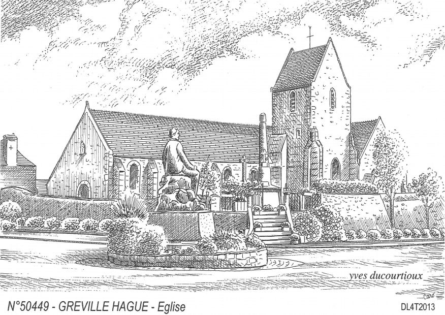 N 50449 - GREVILLE HAGUE - �glise