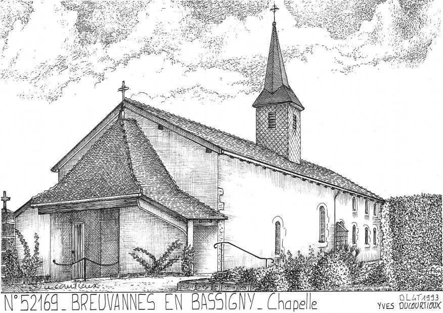N 52169 - BREUVANNES EN BASSIGNY - chapelle