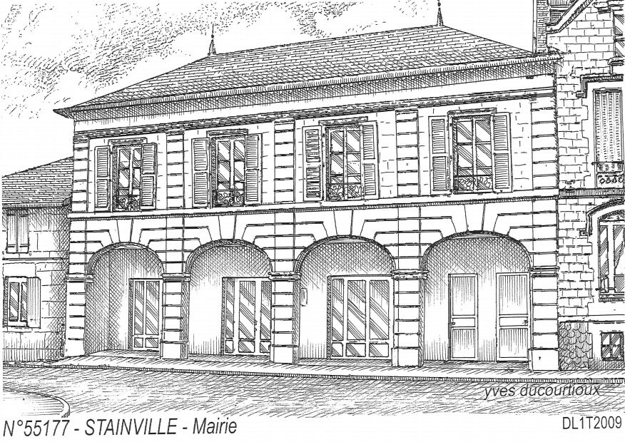 N 55177 - STAINVILLE - mairie