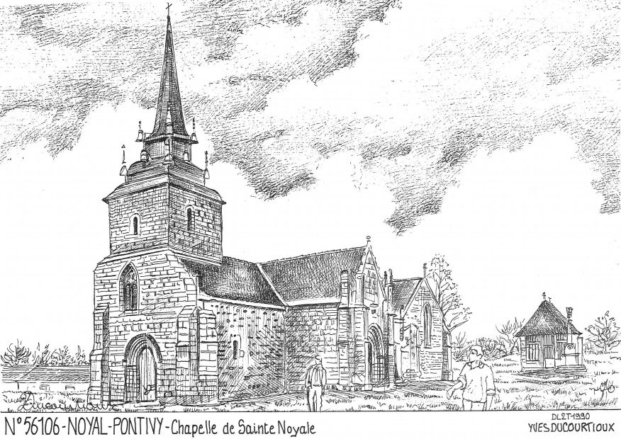 N 56106 - NOYAL PONTIVY - chapelle de ste noyale