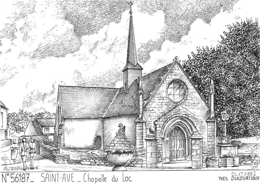 N 56187 - ST AVE - chapelle du loc