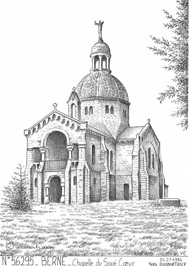 N 56295 - BERNE - chapelle du sacr� coeur