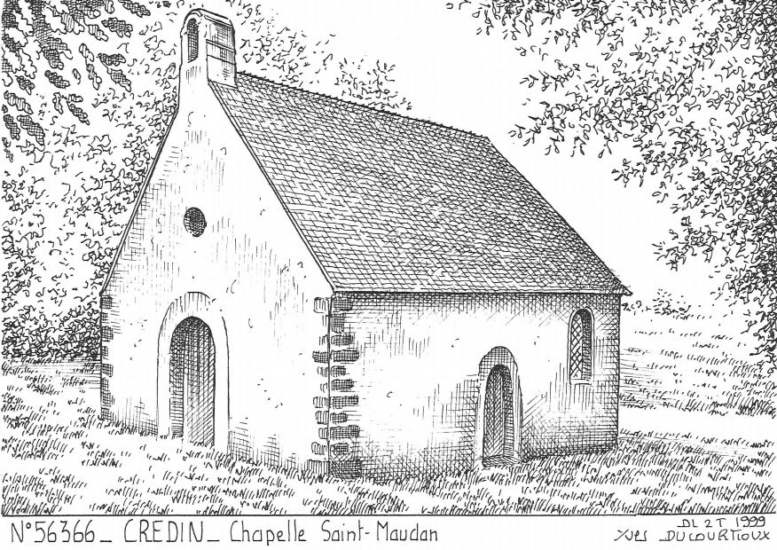 N 56366 - CREDIN - chapelle st maudan