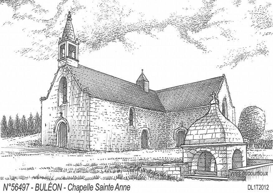 N 56497 - BULEON - chapelle ste anne