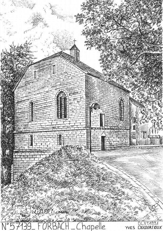N 57139 - FORBACH - chapelle
