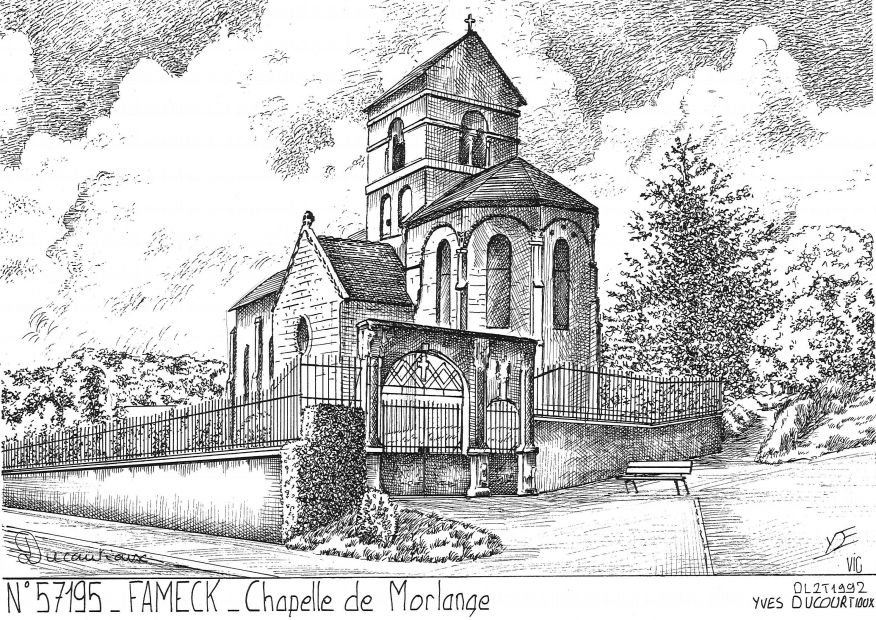 N 57195 - FAMECK - chapelle de morlange