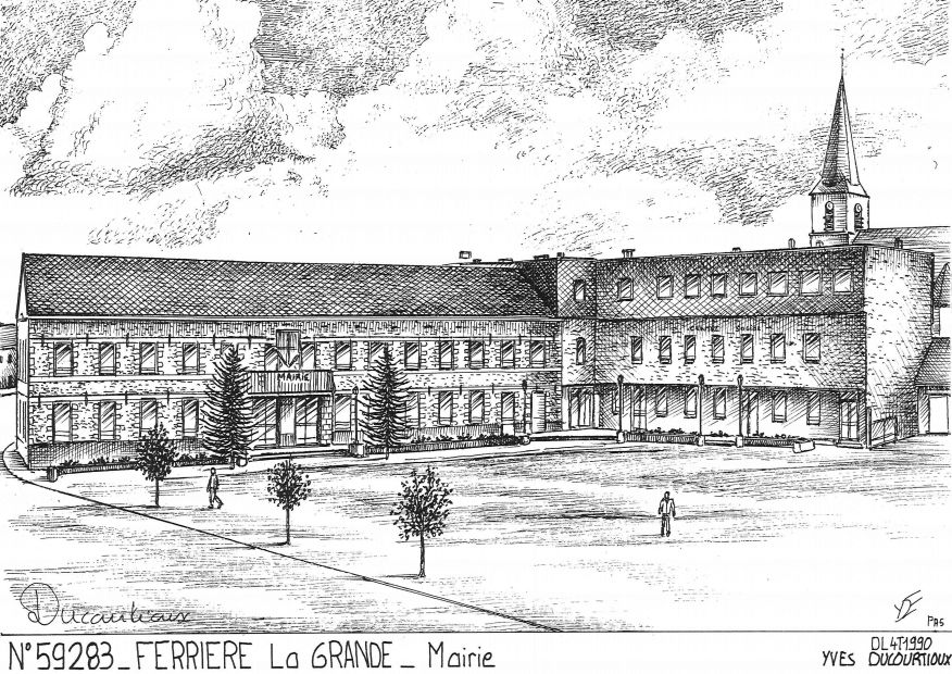 N 59283 - FERRIERE LA GRANDE - mairie