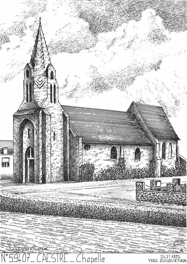 N 59407 - CAESTRE - chapelle