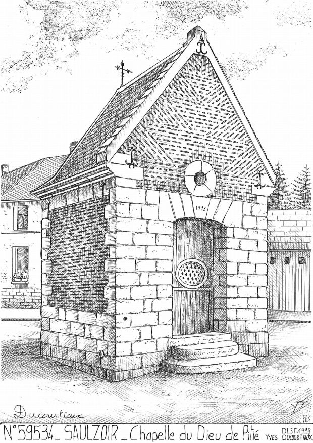 N 59534 - SAULZOIR - chapelle du dieu de piti�