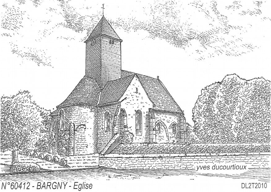 N 60412 - BARGNY - �glise