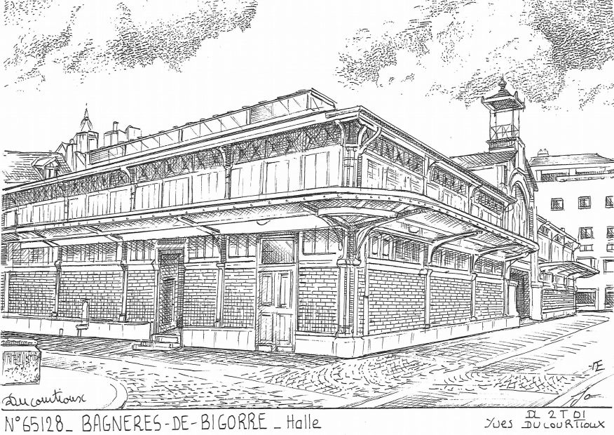 N 65128 - BAGNERES DE BIGORRE - halle