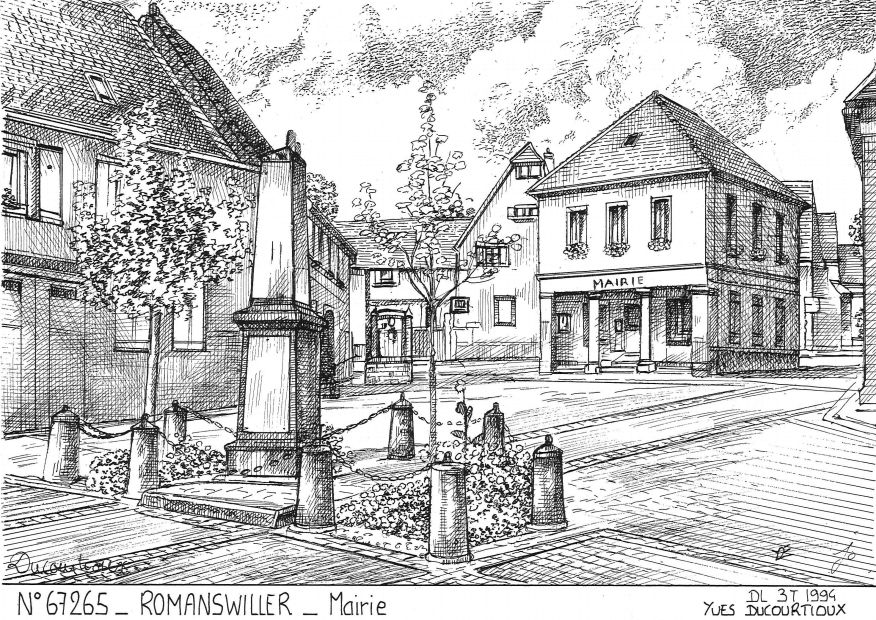 N 67265 - ROMANSWILLER - mairie