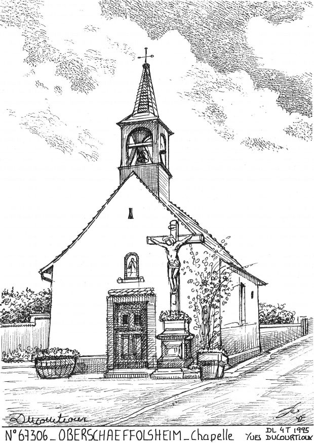 N 67306 - OBERSCHAEFFOLSHEIM - chapelle