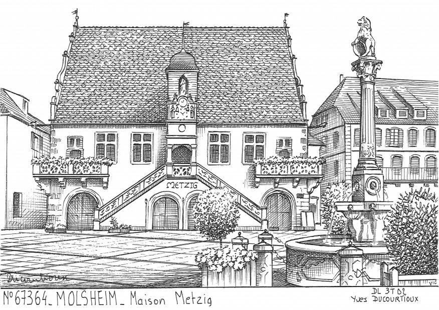N 67364 - MOLSHEIM - maison metzig
