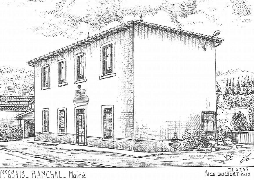 N 69419 - RANCHAL - mairie