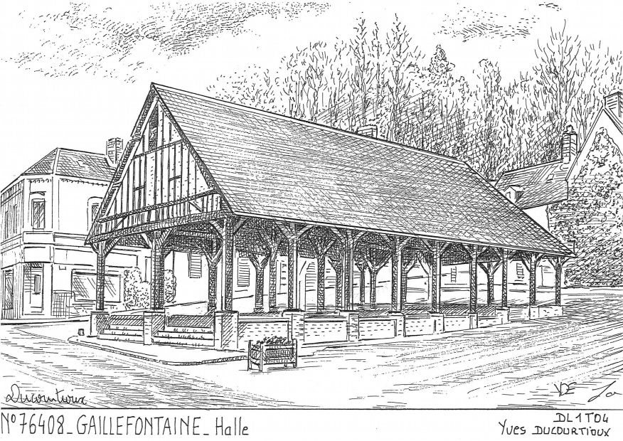 N 76408 - GAILLEFONTAINE - halle