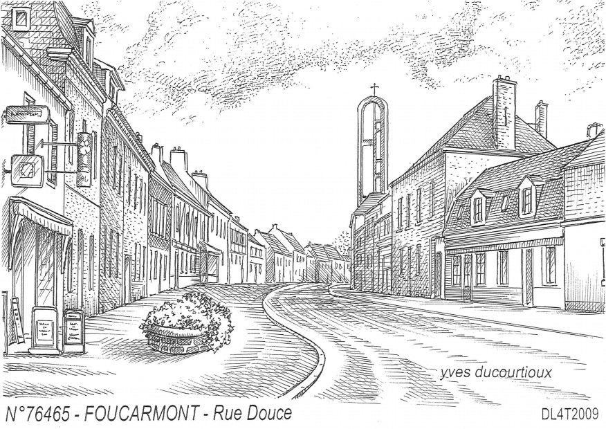 N 76465 - FOUCARMONT - rue douce
