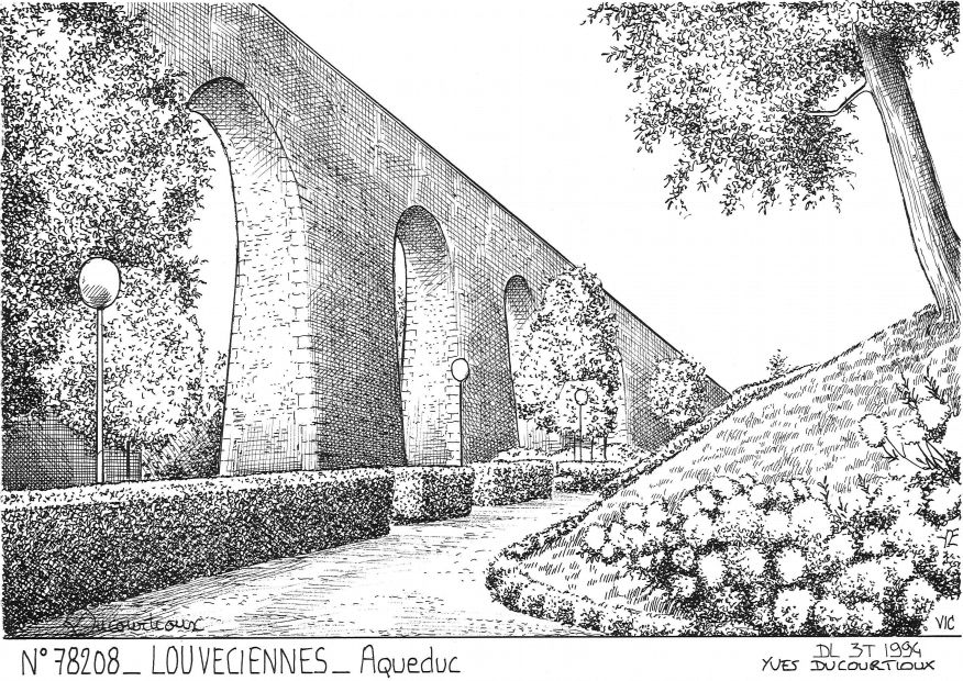 N 78208 - LOUVECIENNES - aqueduc