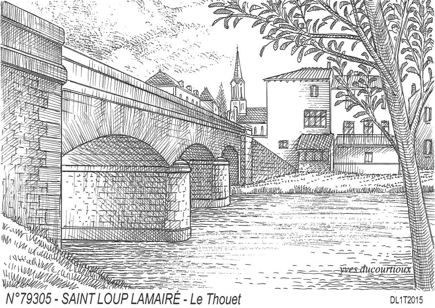 N 79305 - ST LOUP LAMAIRE - le thouet