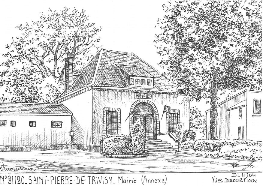 N 81180 - ST PIERRE DE TRIVISY - mairie (annexe)