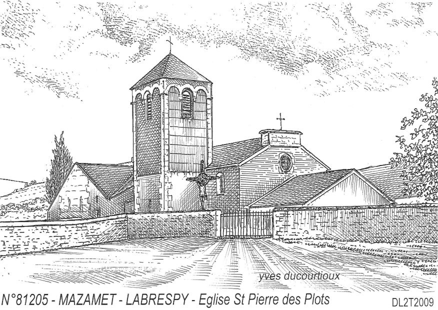 N 81205 - MAZAMET LABRESPY - �glise st pierre des plots