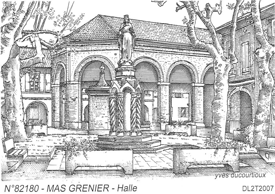 N 82180 - MAS GRENIER - halle