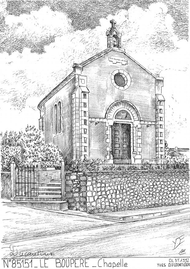 N 85151 - LE BOUPERE - chapelle