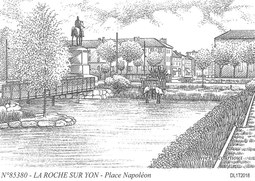 N 85380 - LA ROCHE SUR YON - place napol�on