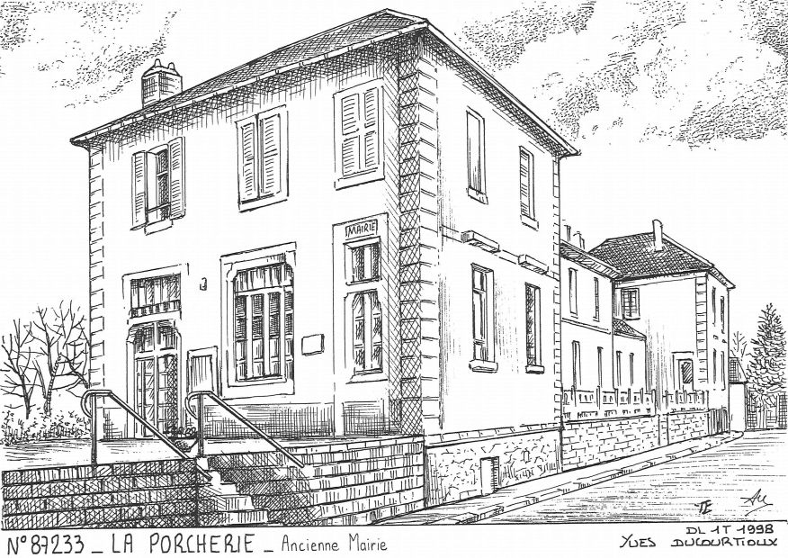 N 87233 - LA PORCHERIE - ancienne mairie