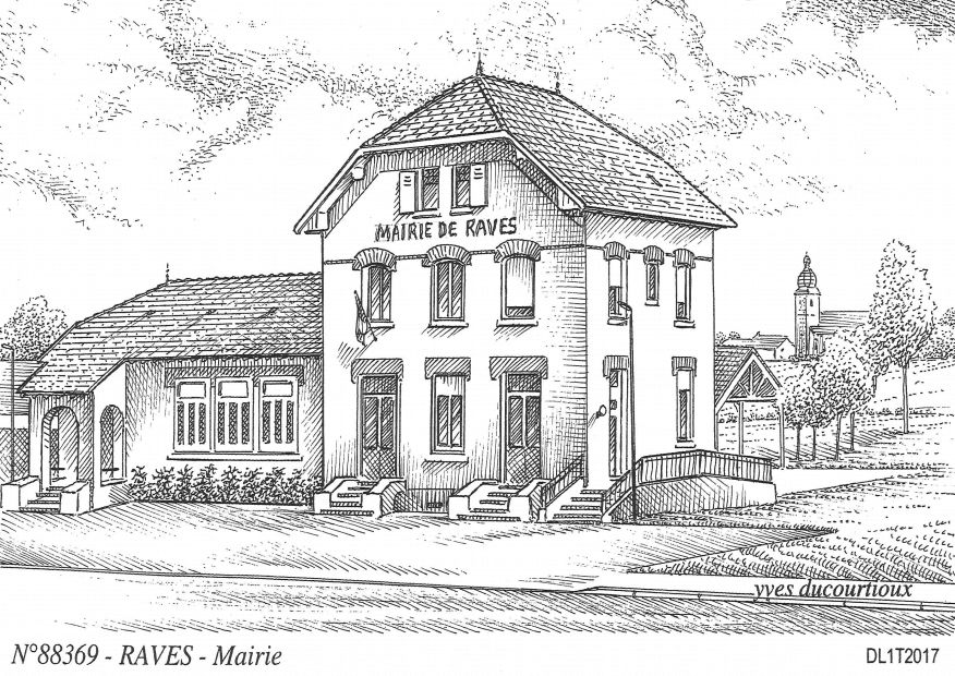 N 88369 - RAVES - mairie