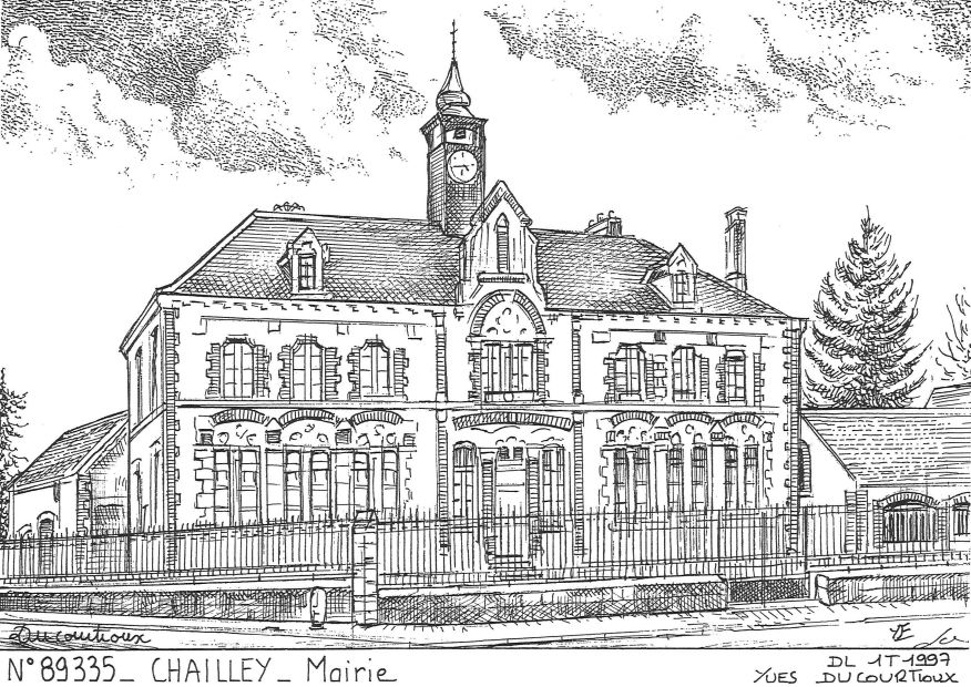 N 89335 - CHAILLEY - mairie
