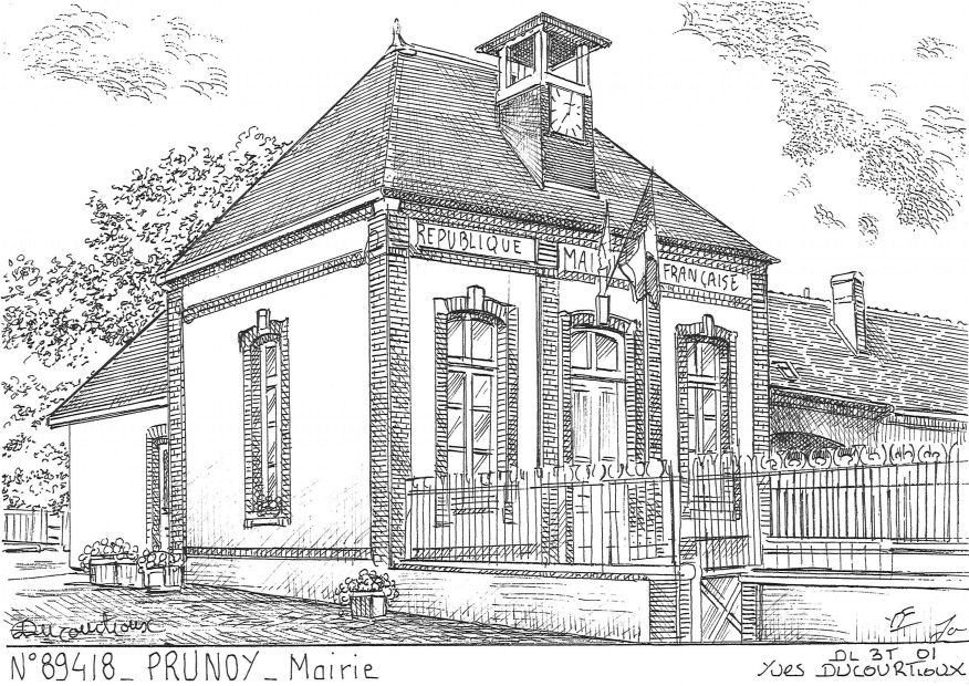 N 89418 - PRUNOY - mairie
