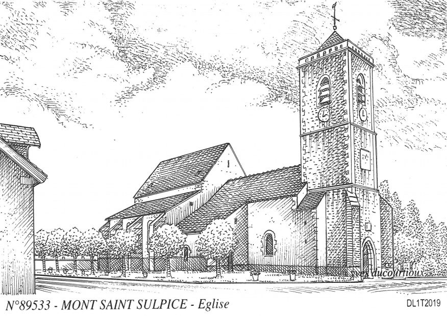 N 89533 - MONT ST SULPICE - �glise