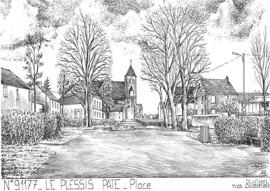 N 91177 - LE PLESSIS PATE - place
