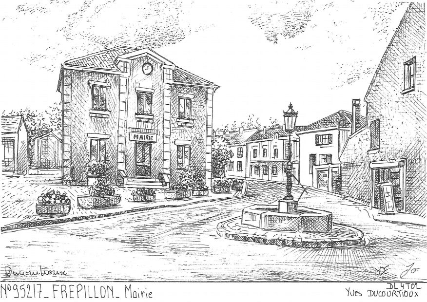 N 95217 - FREPILLON - mairie